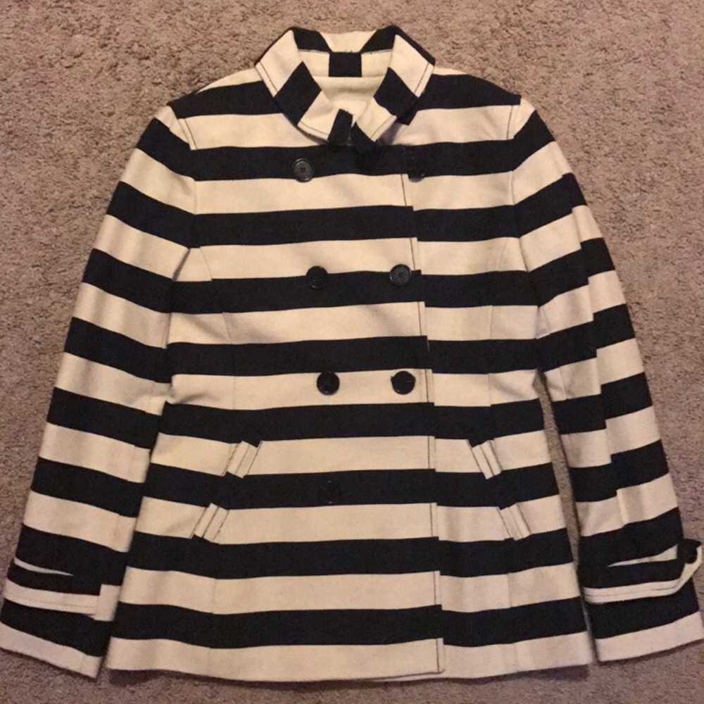 LOFT lightweight peacoat jacket